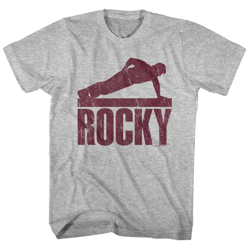 Rocky - Pushup - Short Sleeve - Heather - Adult - T-Shirt