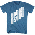 Rocky - Letter Step Straight - Short Sleeve - Heather - Adult - T-Shirt