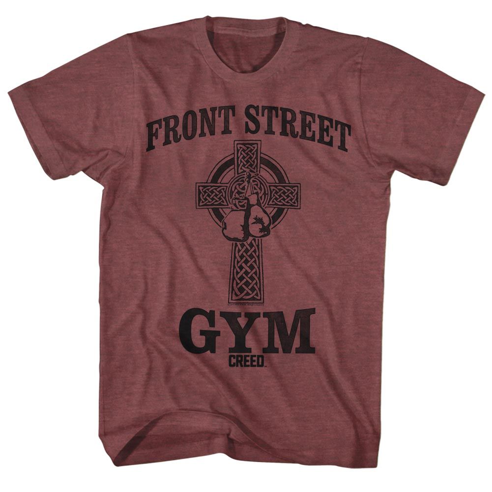 Rocky - Front Street Gym - Short Sleeve - Heather - Adult - T-Shirt