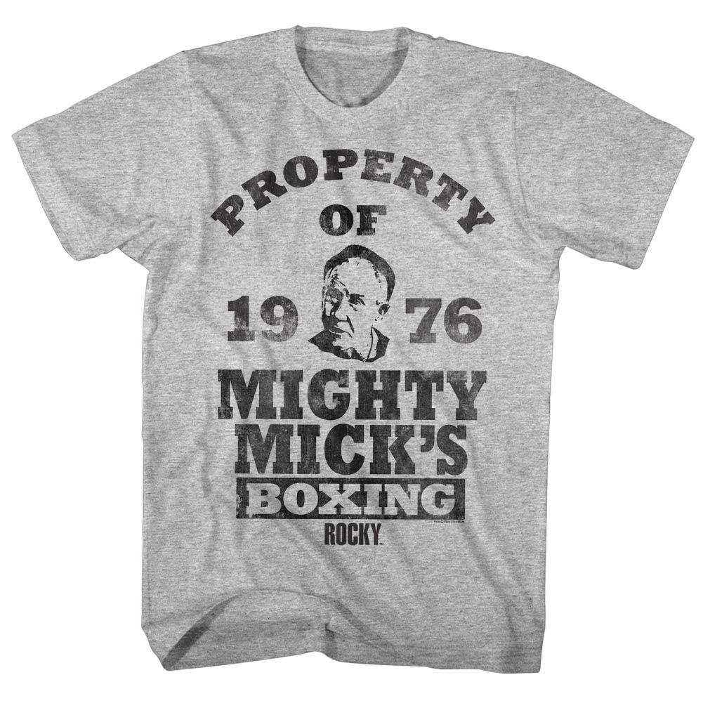 Rocky - Property Of - Short Sleeve - Heather - Adult - T-Shirt