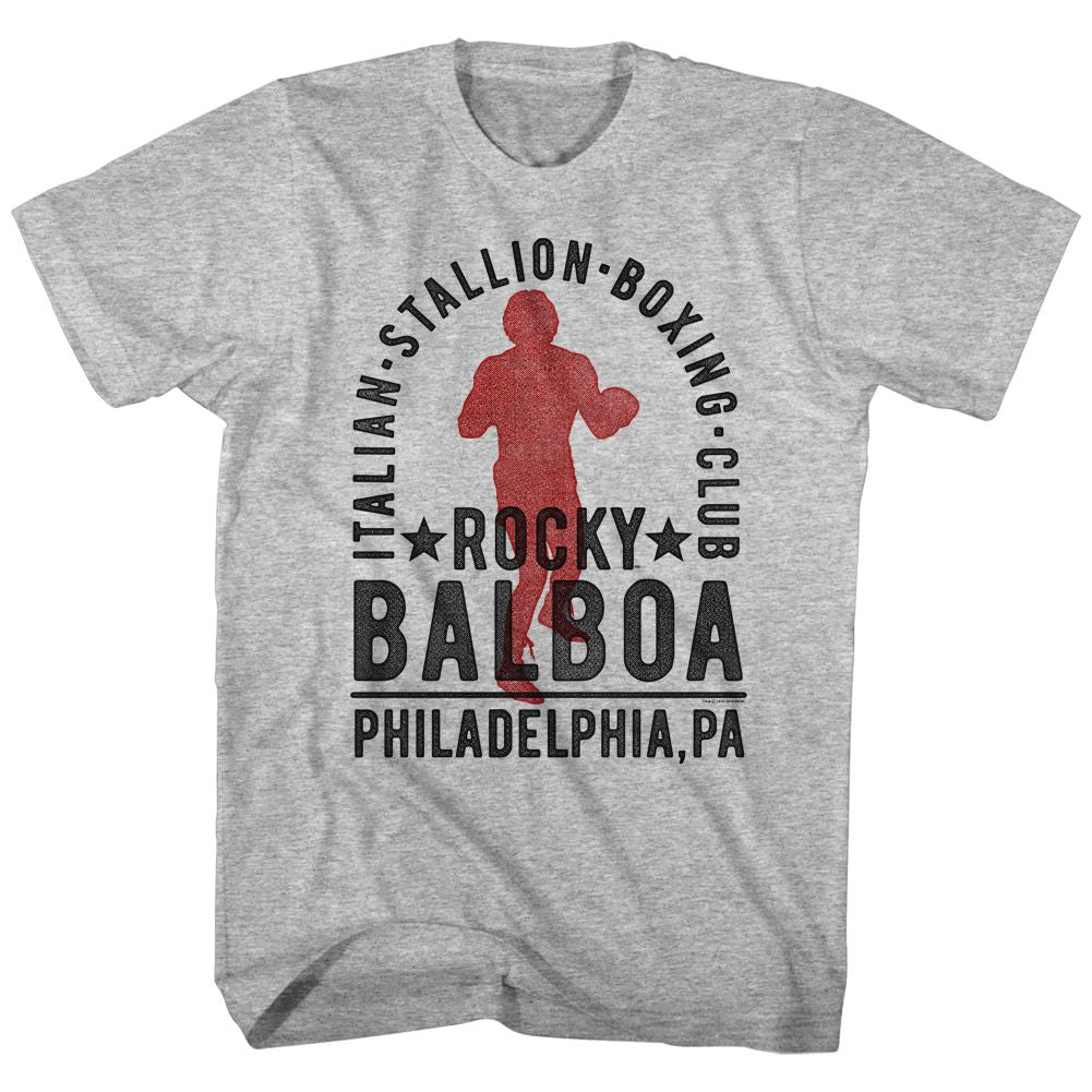 Rocky - Balboa Boxing Club - Short Sleeve - Heather - Adult - T-Shirt