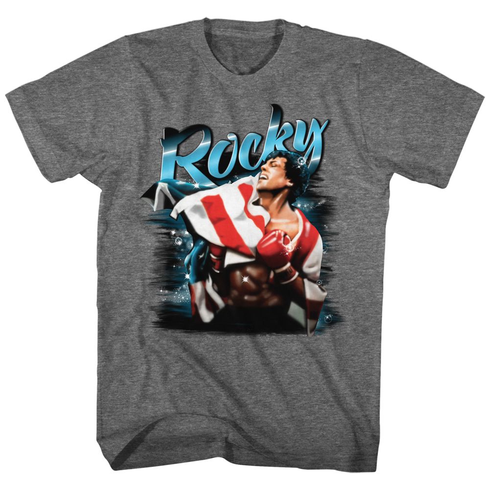 Rocky - Airbrush - Short Sleeve - Heather - Adult - T-Shirt