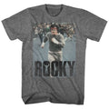 Rocky - Am Doing A Run - Short Sleeve - Heather - Adult - T-Shirt
