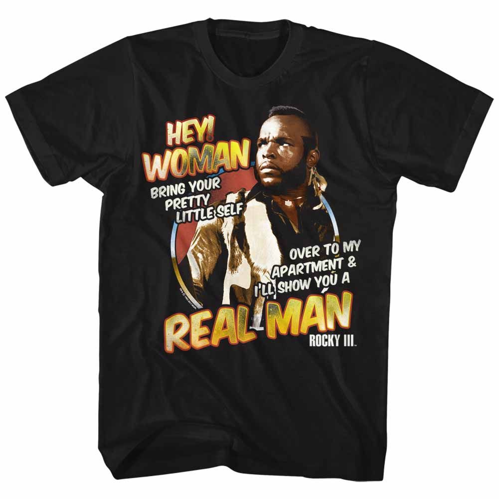 Rocky - Hey Woman - Short Sleeve - Adult - T-Shirt