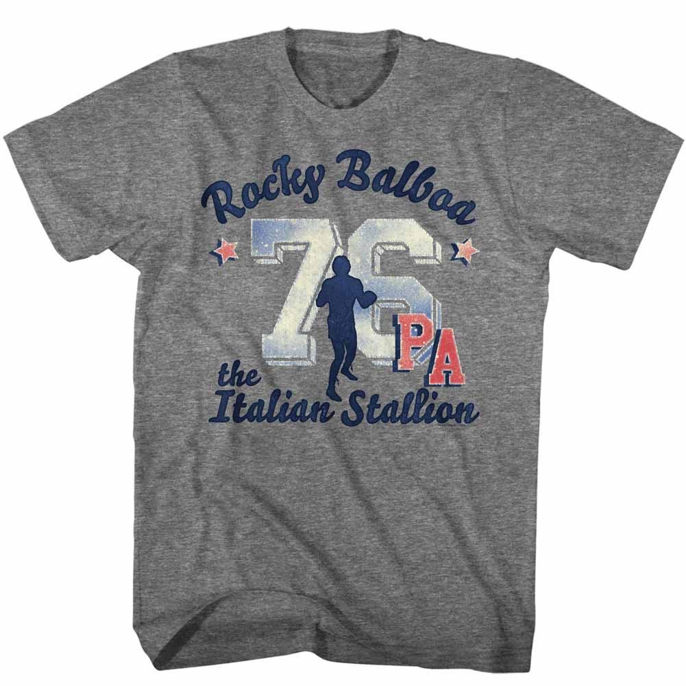 Rocky - Athletic 76 - Short Sleeve - Heather - Adult - T-Shirt