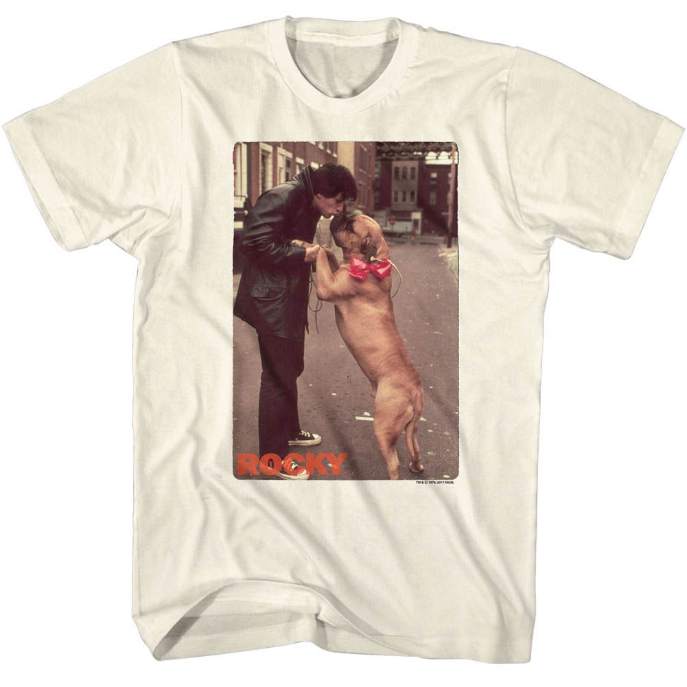 Rocky - Kissy Dog - Short Sleeve - Adult - T-Shirt