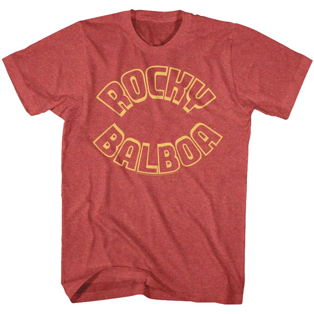 Rocky - R Balboa - Short Sleeve - Heather - Adult - T-Shirt