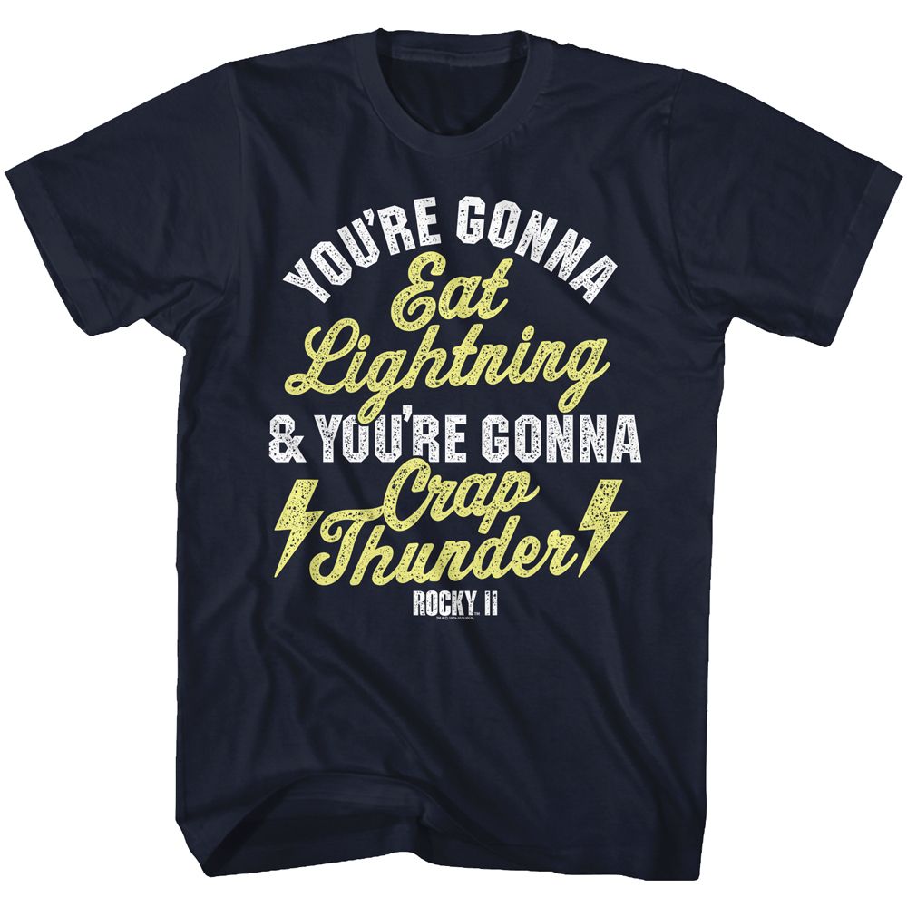 Rocky - Lightning & Thunder - Short Sleeve - Adult - T-Shirt
