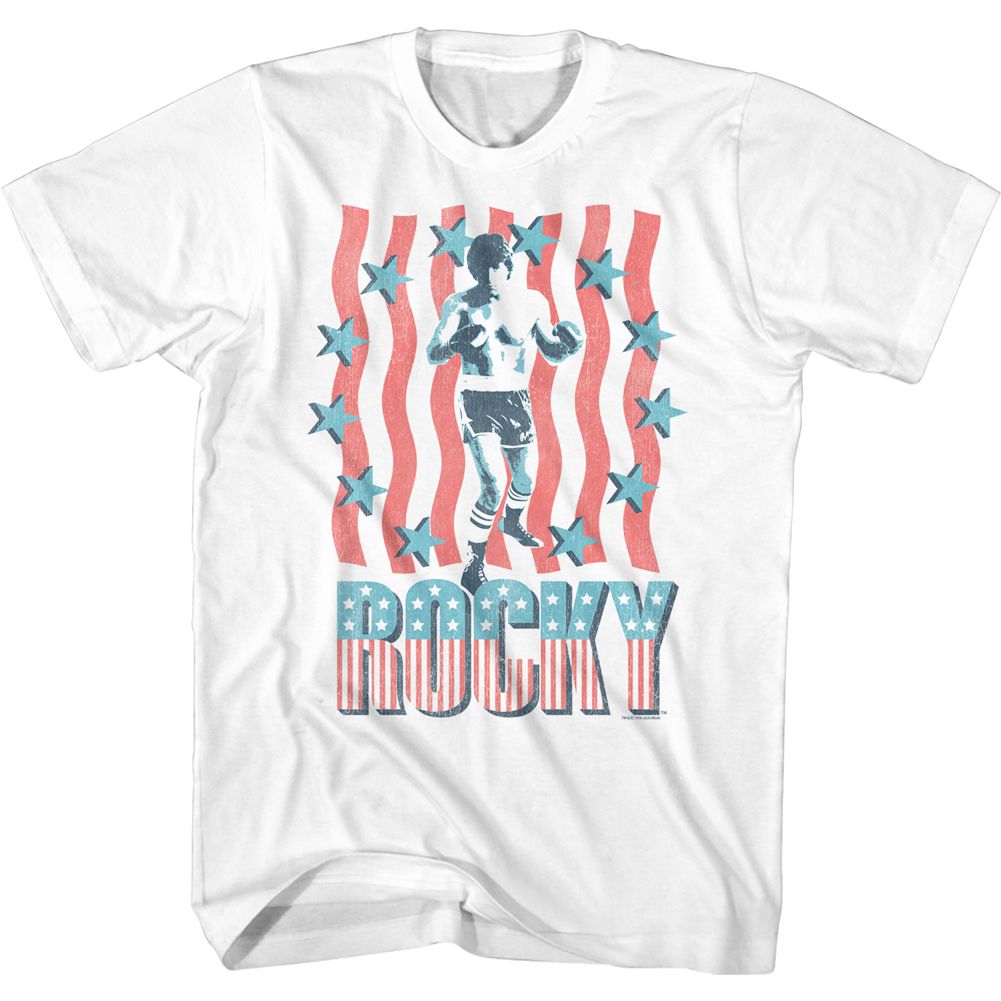Rocky - Patriotic - Short Sleeve - Adult - T-Shirt