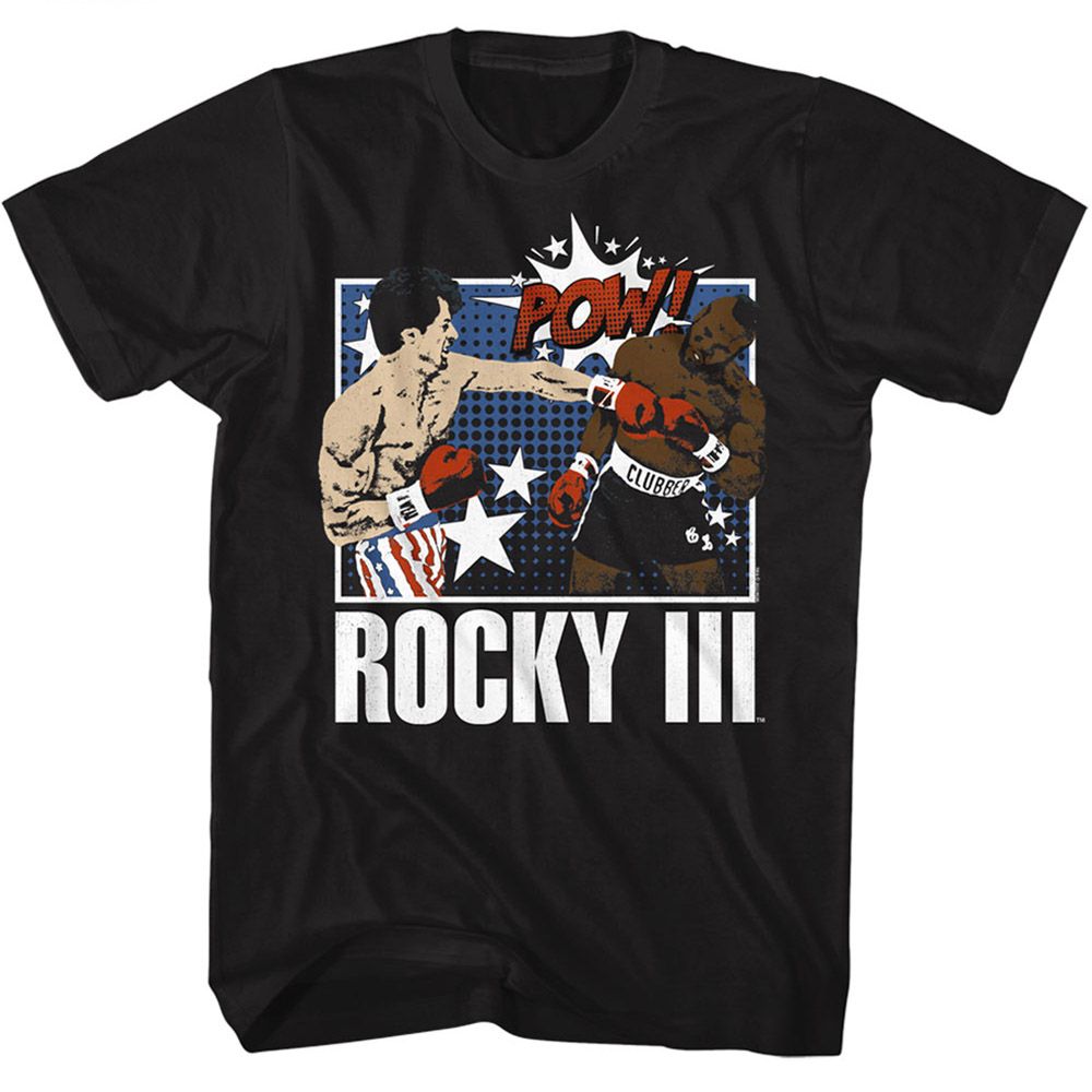 Rocky - Comic Book Pow - Short Sleeve - Adult - T-Shirt
