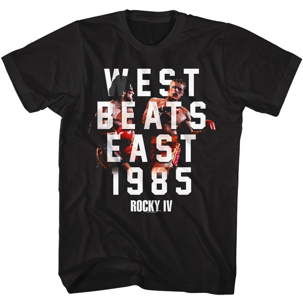 Rocky - West Beats East - Short Sleeve - Adult - T-Shirt