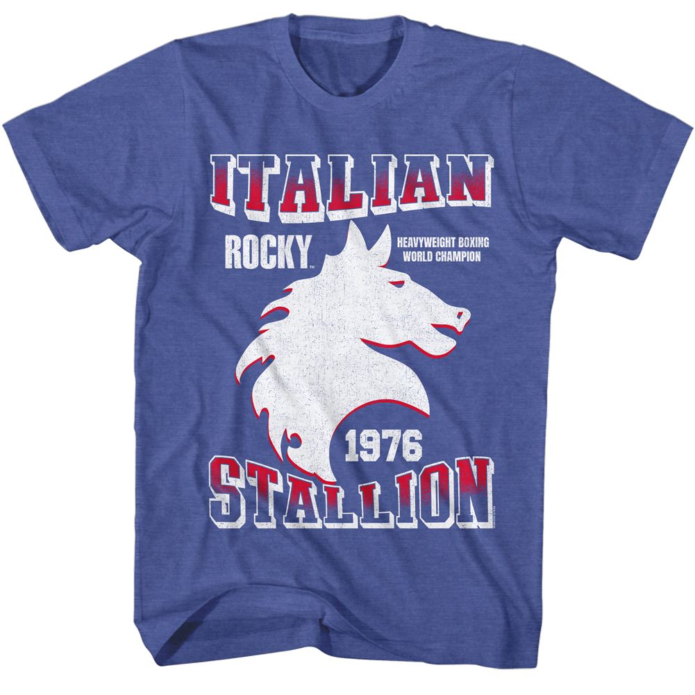 Rocky - Stallion 3 - Short Sleeve - Heather - Adult - T-Shirt