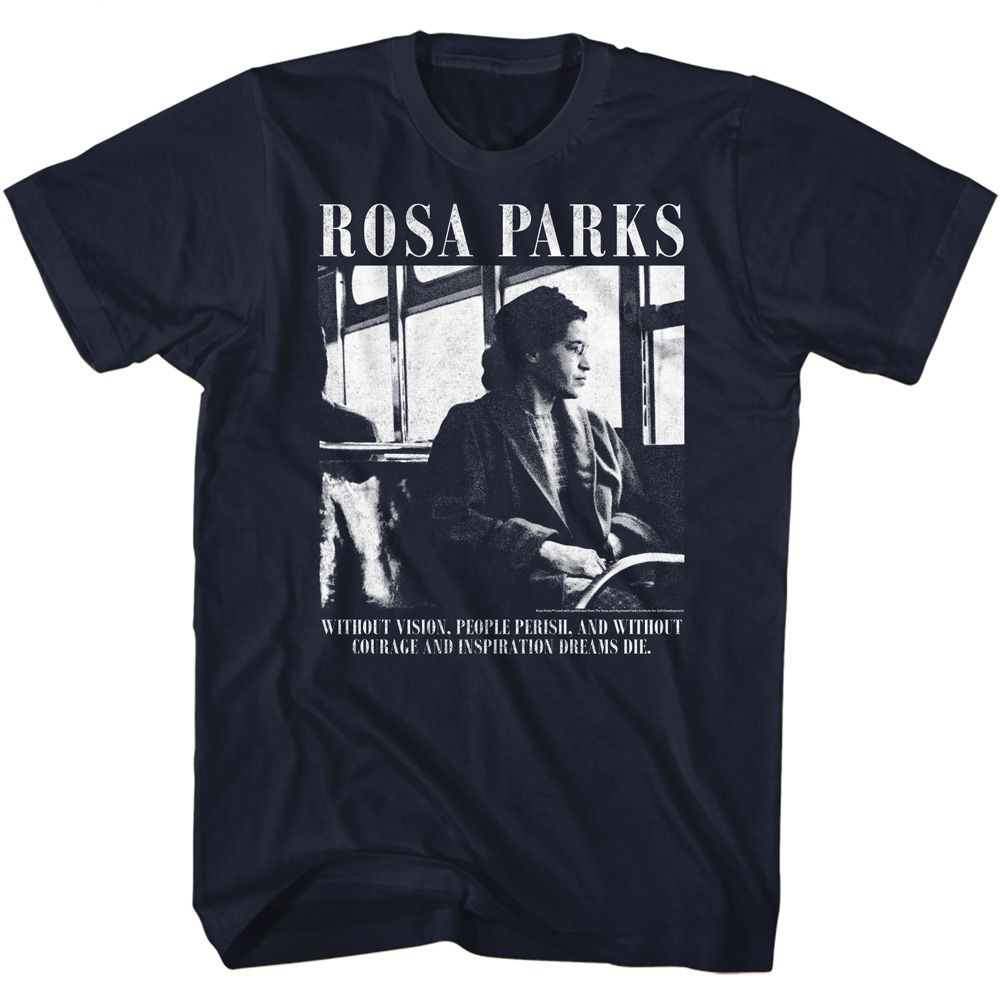 Rosa Parks - Vision & Courage - Short Sleeve - Adult - T-Shirt
