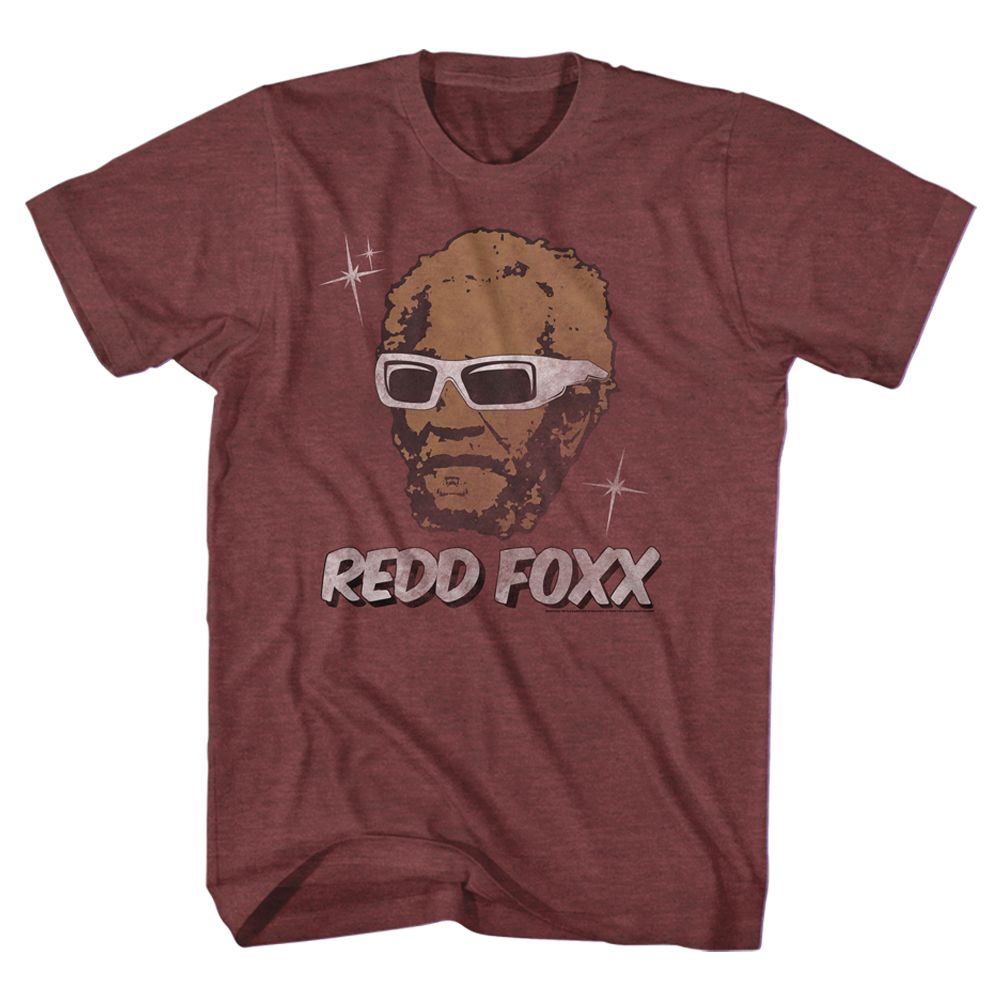 Redd Foxx - Stars - Short Sleeve - Heather - Adult - T-Shirt
