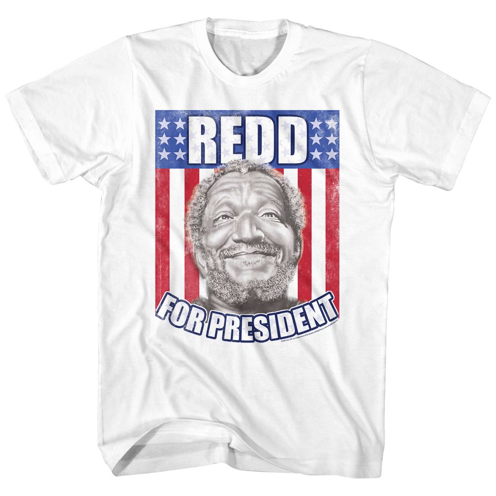 Redd Foxx - Foxx For President - Short Sleeve - Adult - T-Shirt