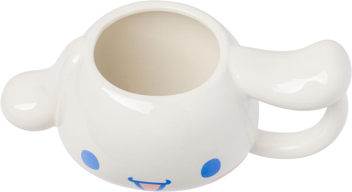 Sanrio Hello Kitty and Friends Cinnamoroll Ceramic 3D Sculpted Mug Microwave Safe 20 Ounces