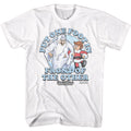 Santa Claus Is Coming To Town - One Foot In Front - Short Sleeve - Adult - T-Shirt