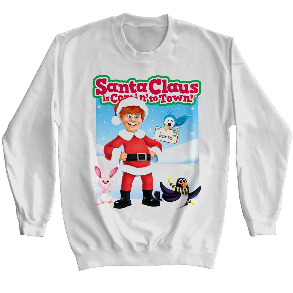 Santa Claus Is Coming To Town - Characters - Long Sleeve - Adult - Sweatshirt