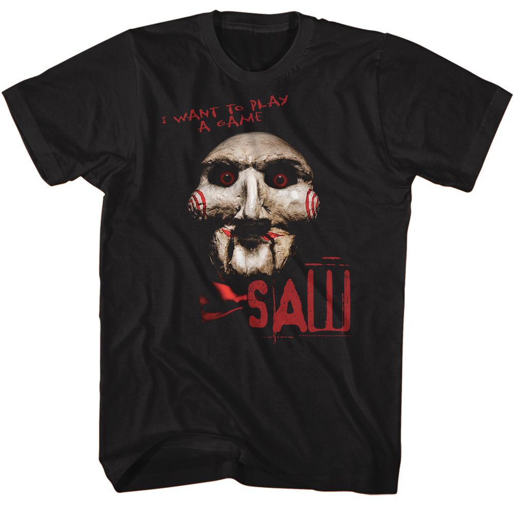 Saw - I Want To Play - Short Sleeve - Adult - T-Shirt