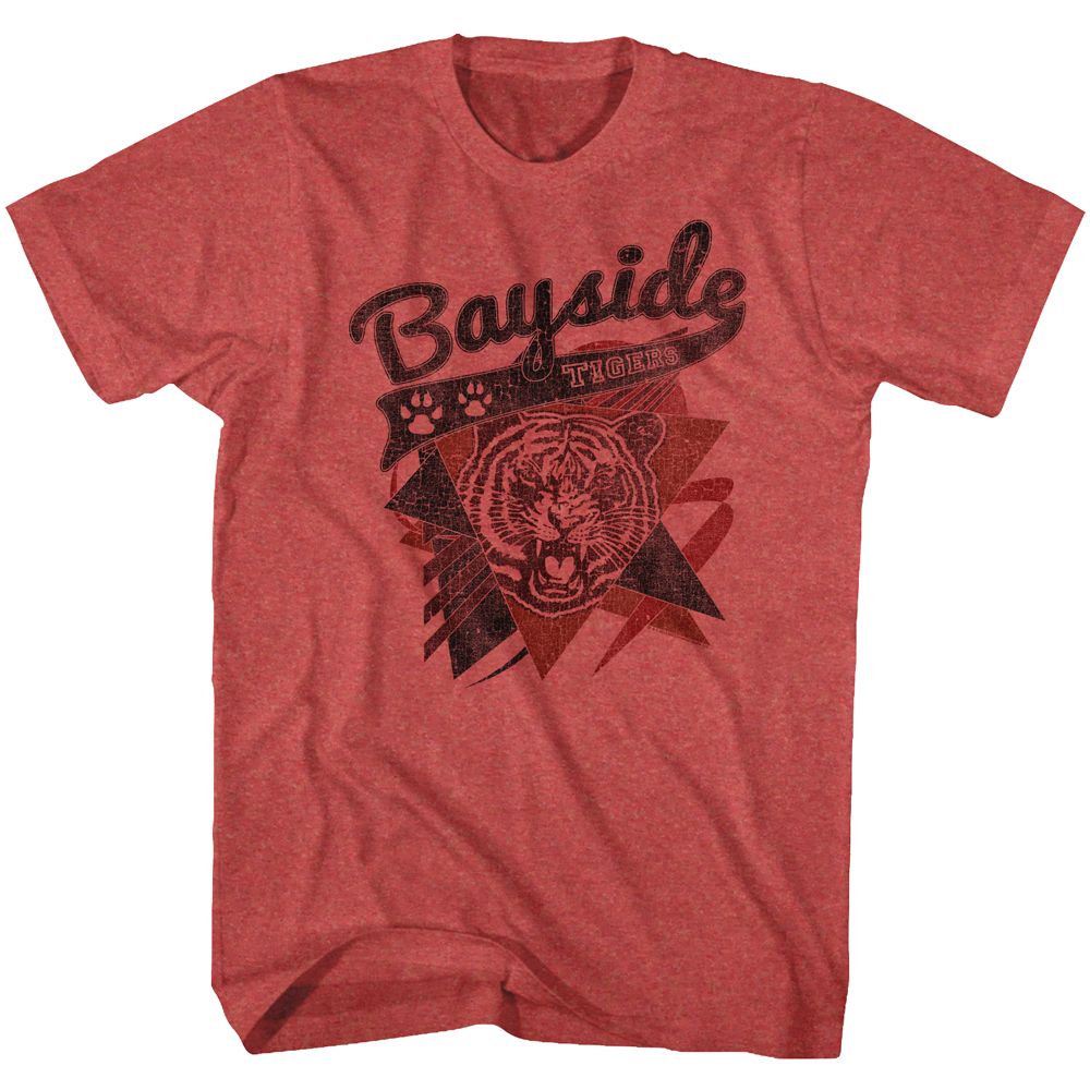 Saved By The Bell - Sharp Tigers - Short Sleeve - Heather - Adult - T-Shirt