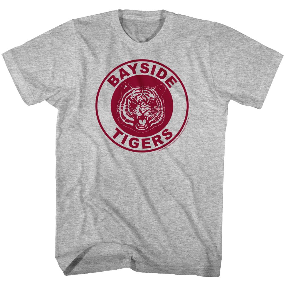 Saved By The Bell - Bayside Tigers - Short Sleeve - Heather - Adult - T-Shirt
