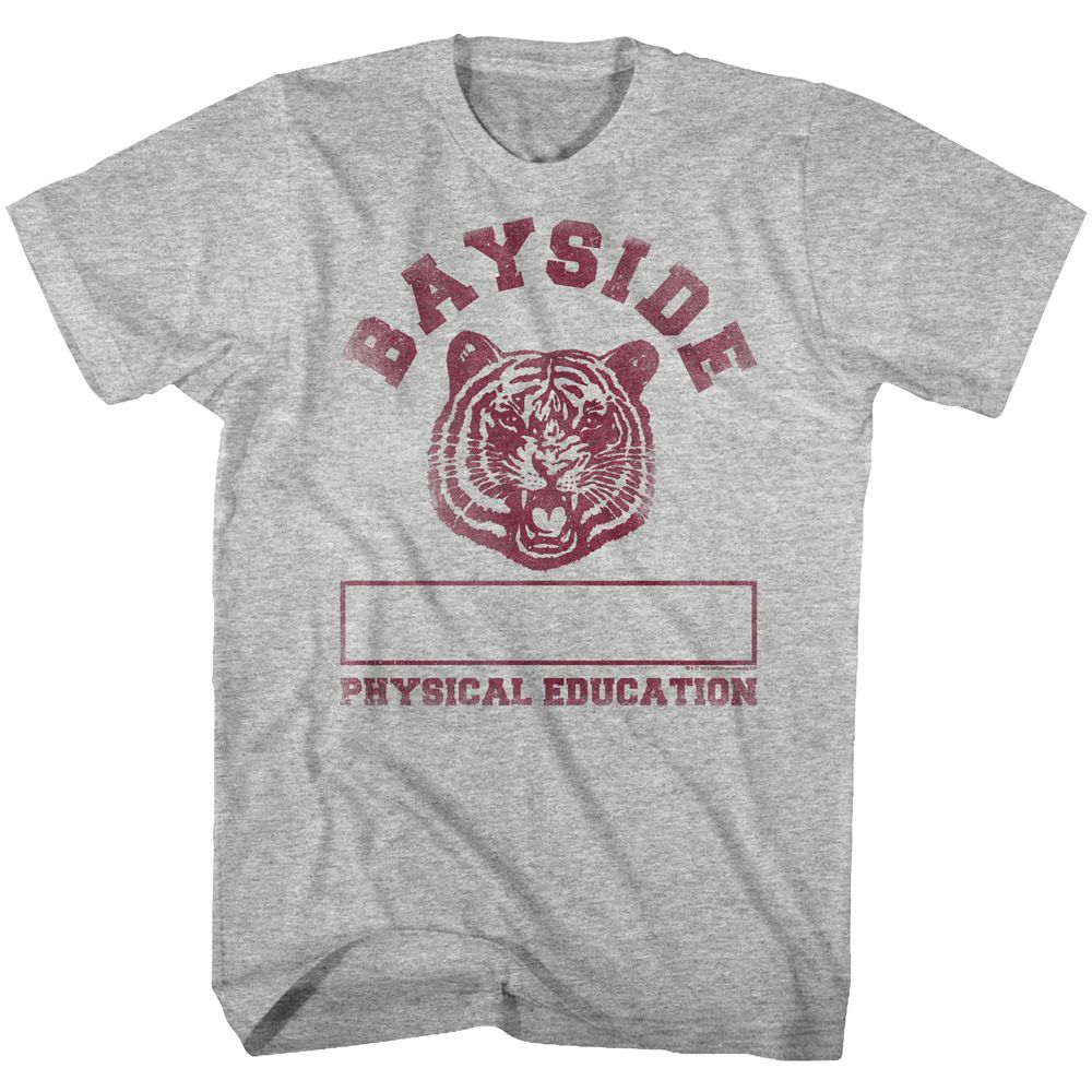 Saved By The Bell - P.E. - Short Sleeve - Heather - Adult - T-Shirt