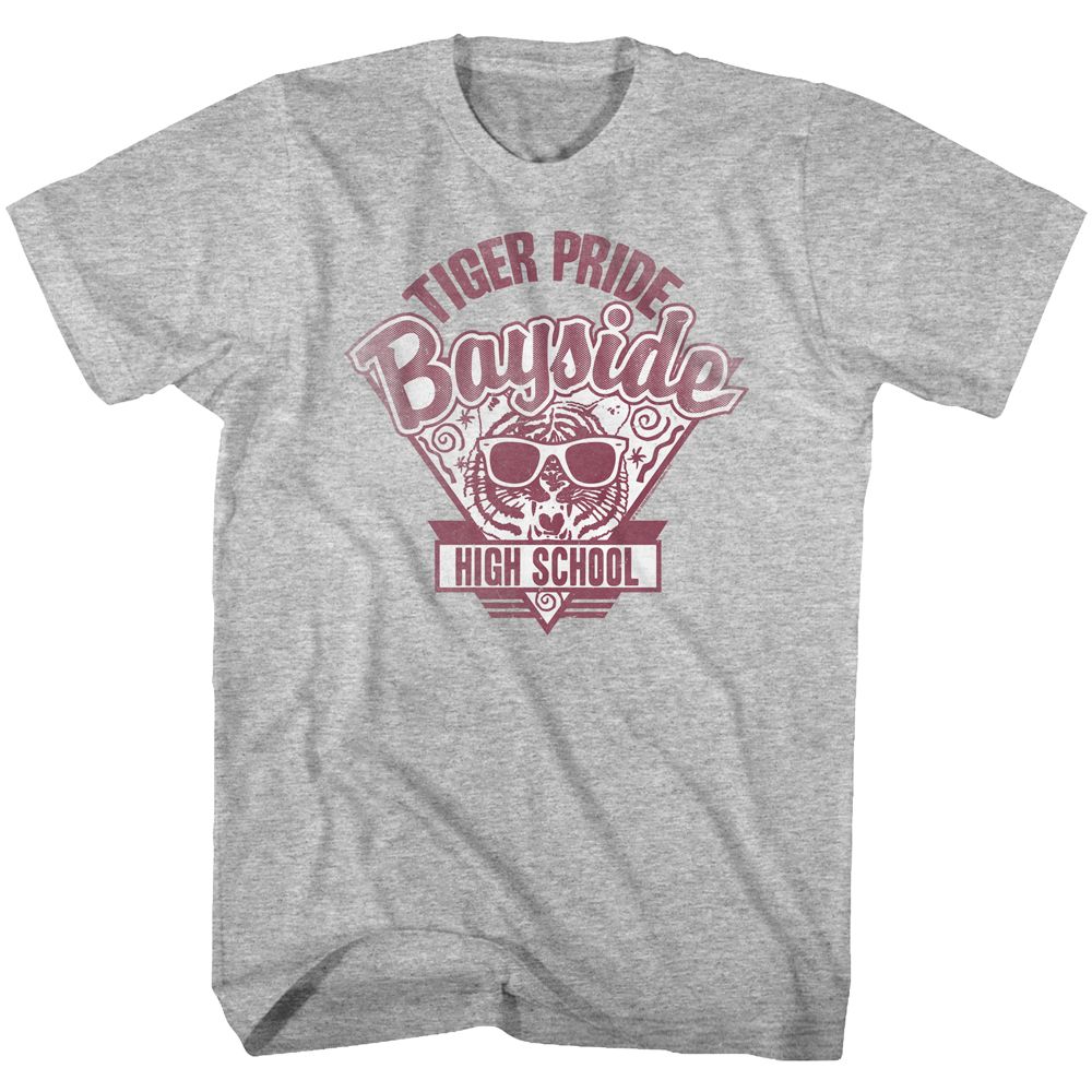 Saved By The Bell - Tiger Pride 2 - Short Sleeve - Heather - Adult - T-Shirt