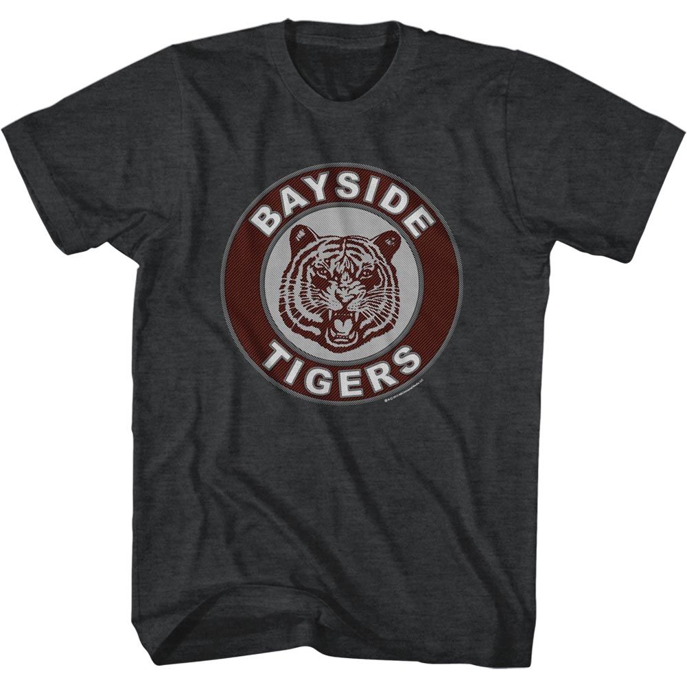 Saved By The Bell - Bayside Patch - Short Sleeve - Heather - Adult - T-Shirt