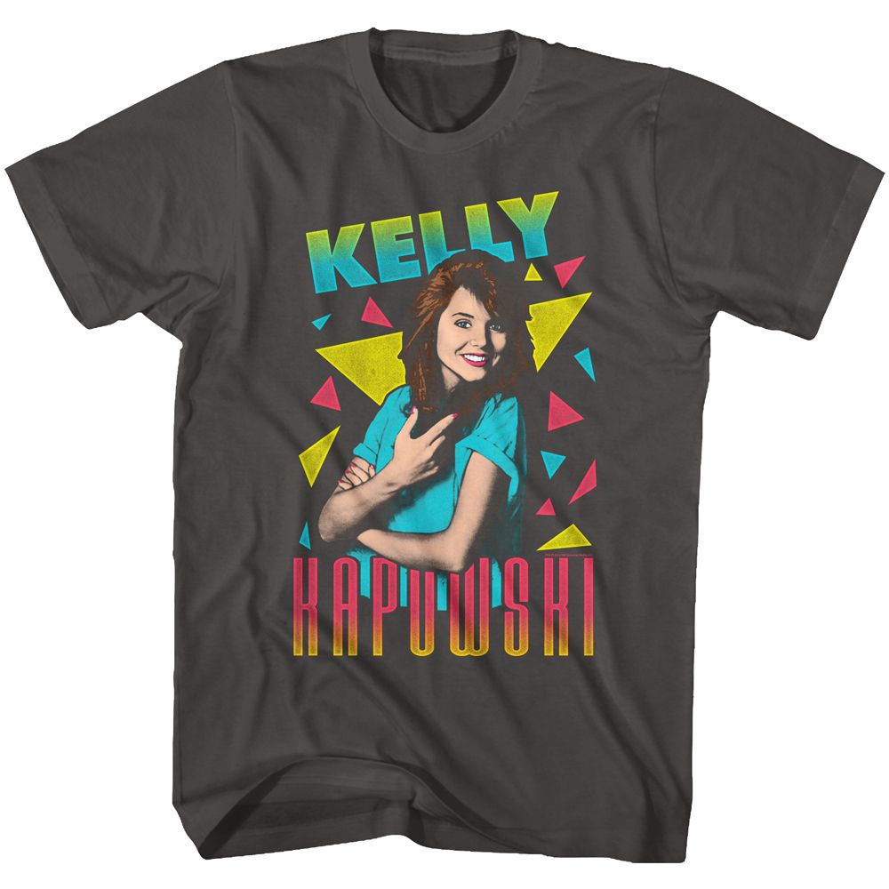 Saved By The Bell - Kelly Triangles - Short Sleeve - Adult - T-Shirt