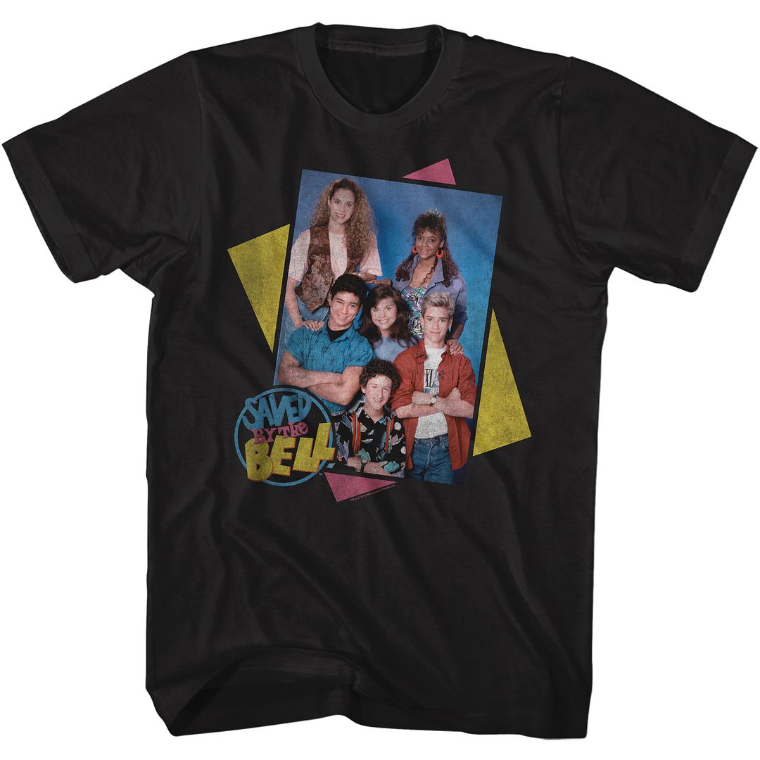Saved By The Bell - Group Boxes - Short Sleeve - Adult - T-Shirt