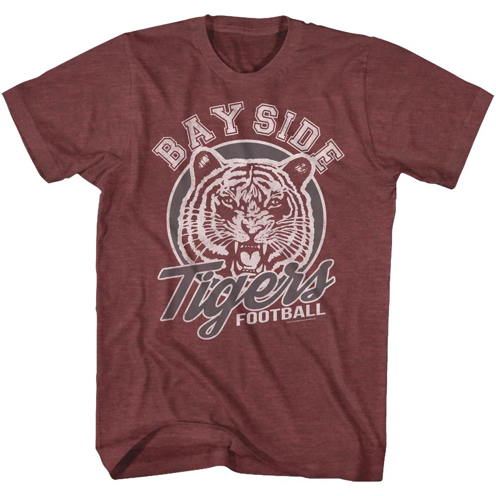 Saved By The Bell - Tigers Football - Short Sleeve - Heather - Adult - T-Shirt