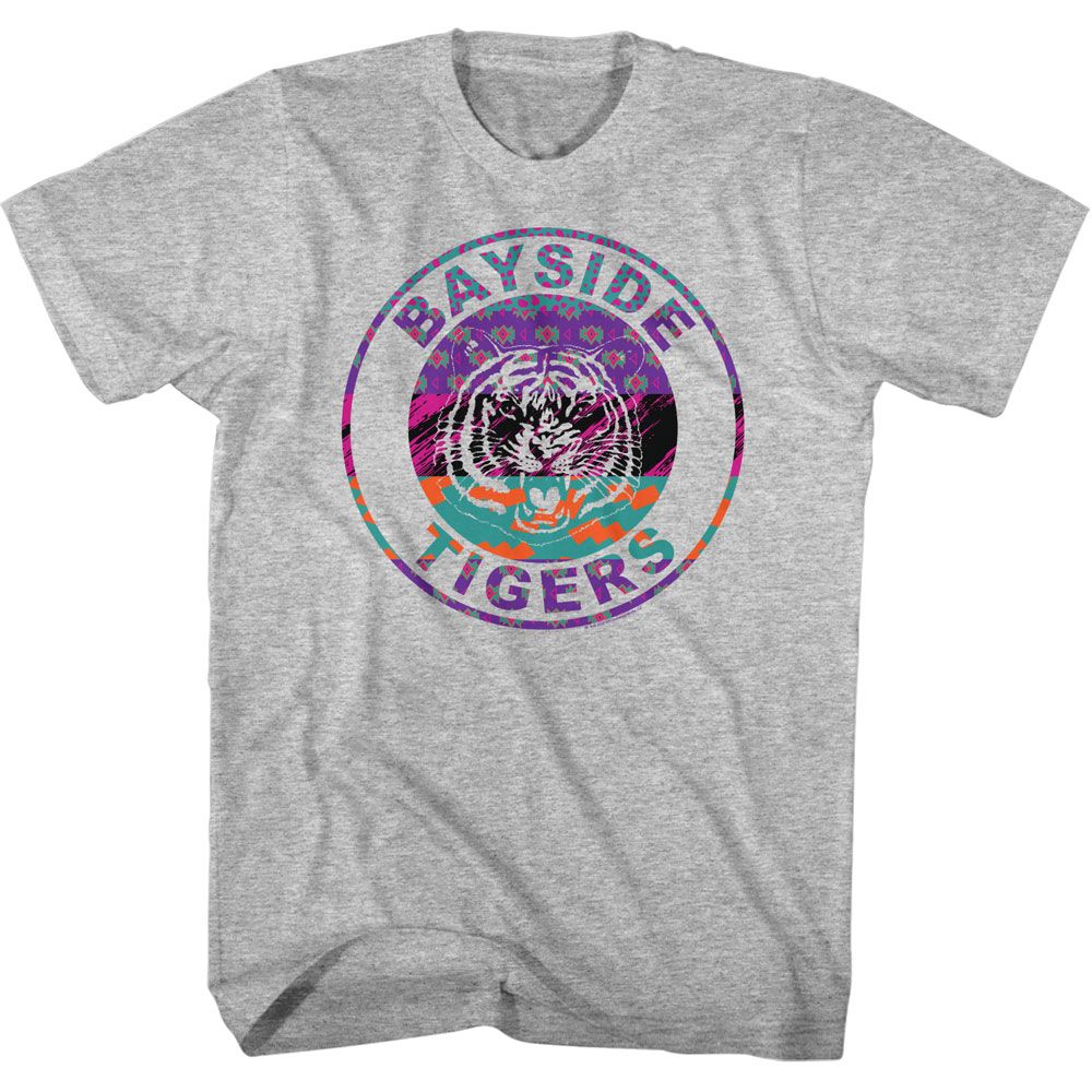 Saved By The Bell - Patterns - Short Sleeve - Heather - Adult - T-Shirt
