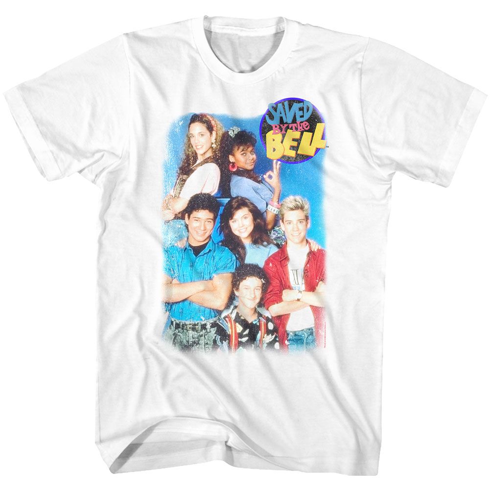 Saved By The Bell - Group Shot - Short Sleeve - Adult - T-Shirt