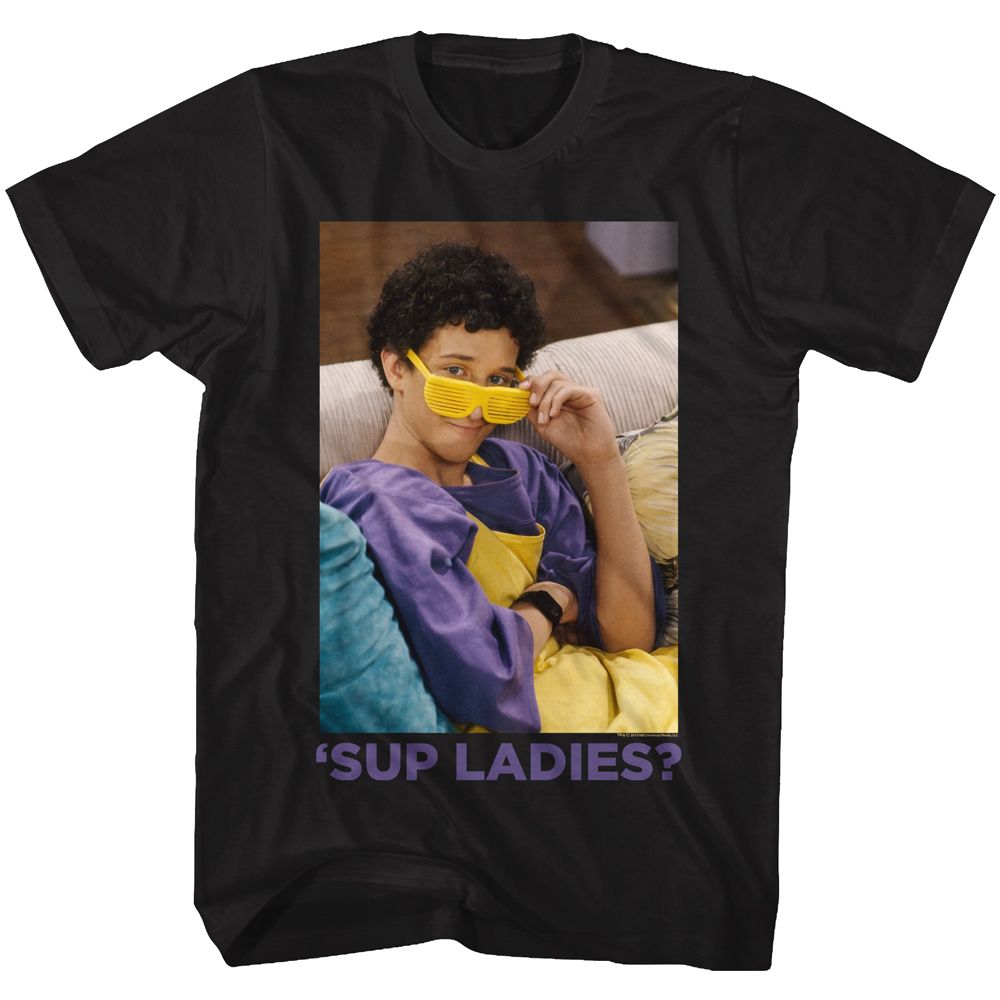 Saved By The Bell - Sup Ladies - Short Sleeve - Adult - T-Shirt