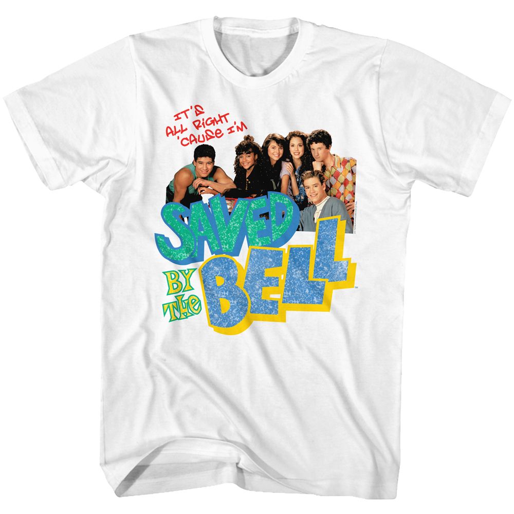 Saved By The Bell - Tacky Collage - Short Sleeve - Adult - T-Shirt