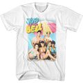 Saved By The Bell - Faded Beachy - Short Sleeve - Adult - T-Shirt