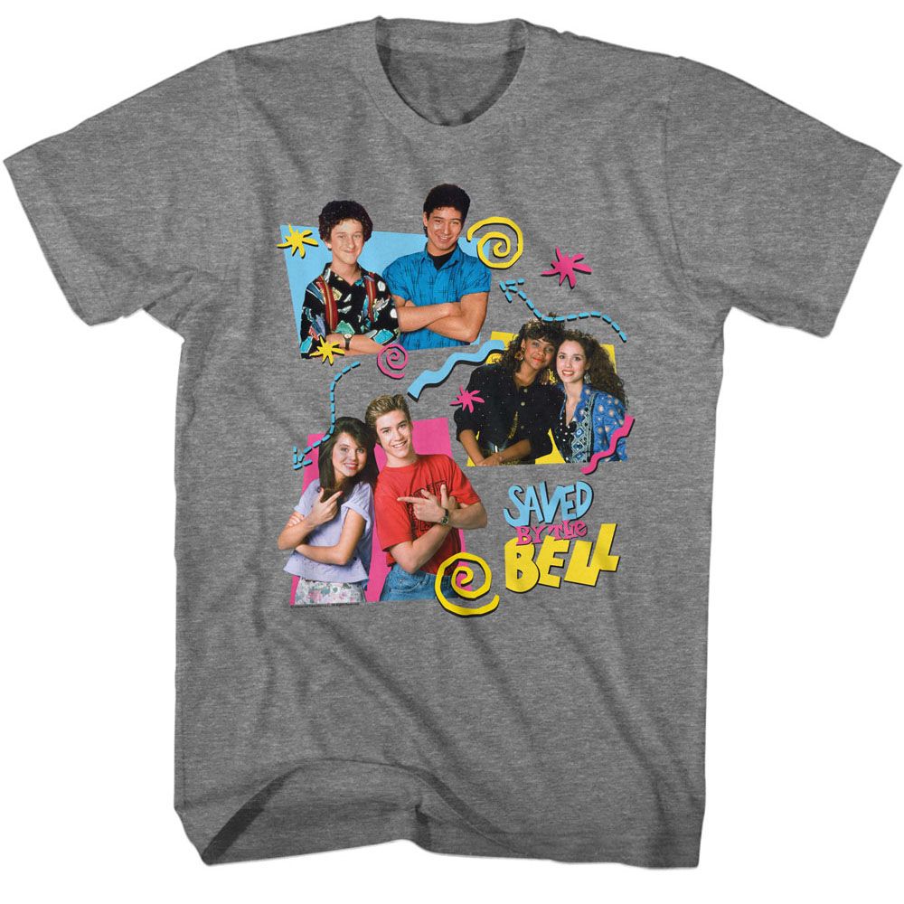 Saved By The Bell - Three Boxes - Short Sleeve - Adult - T-Shirt