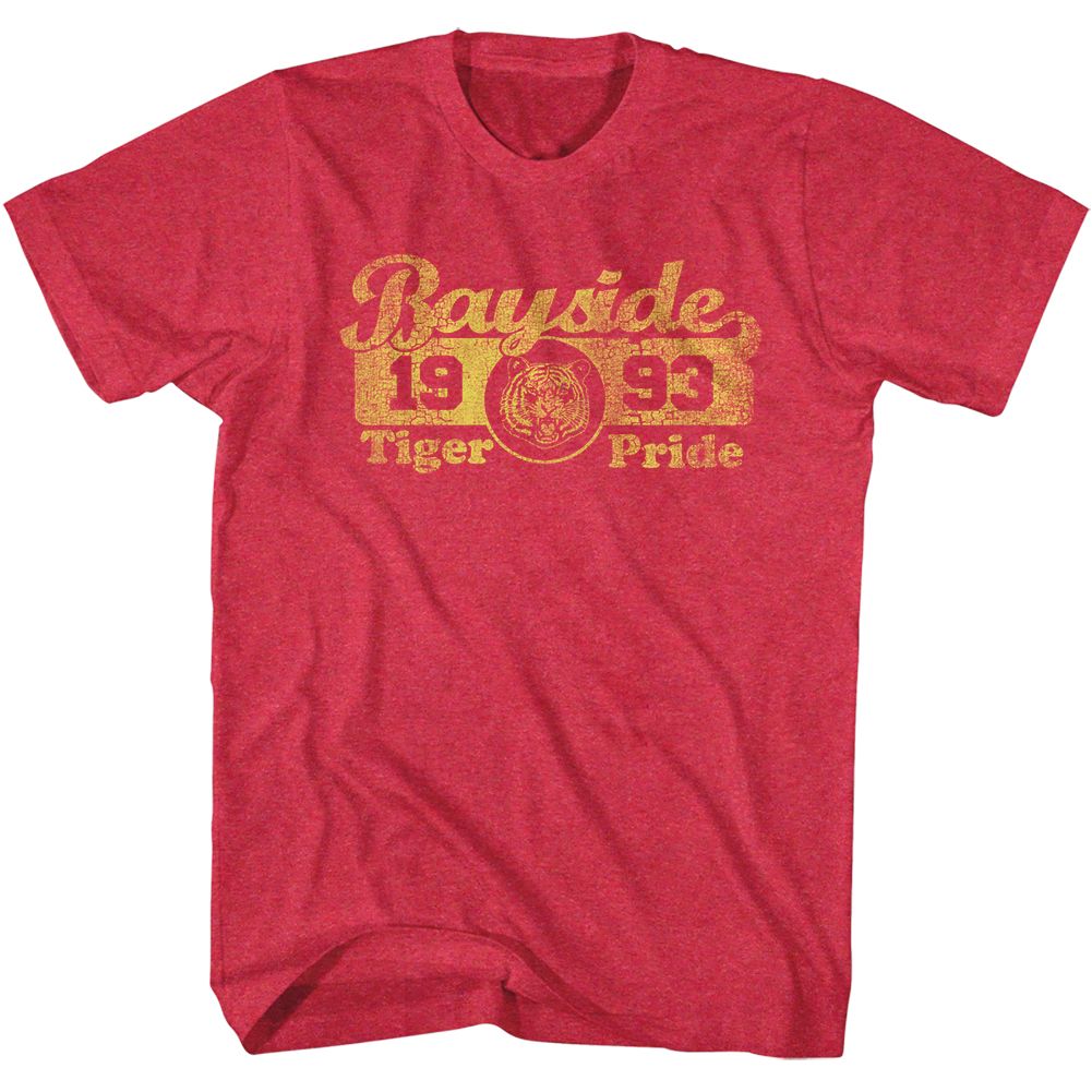 Saved By The Bell - Bayside Pride - Short Sleeve - Heather - Adult - T-Shirt
