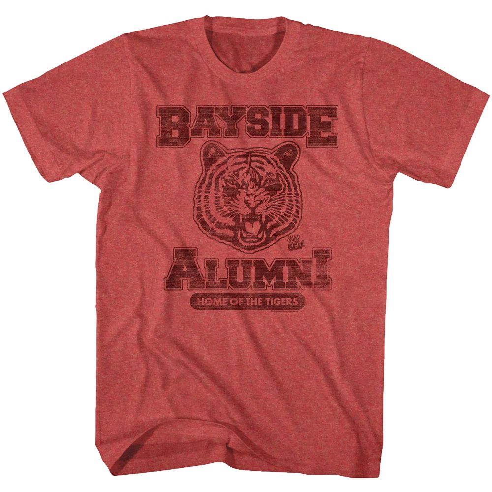 Saved By The Bell - Bayside Alumni - Short Sleeve - Heather - Adult - T-Shirt