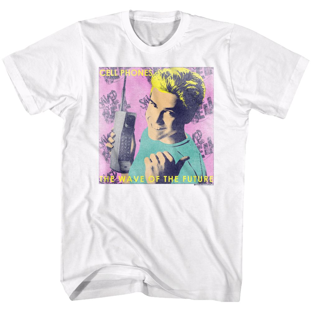 Saved By The Bell - Cell Phones - Short Sleeve - Adult - T-Shirt