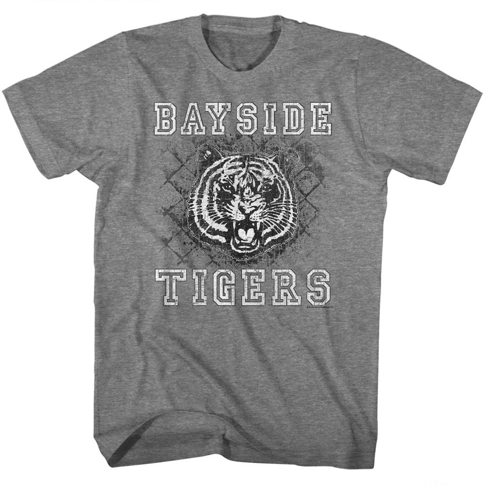 Saved By The Bell - Schoolyard Tigers - Short Sleeve - Heather - Adult - T-Shirt