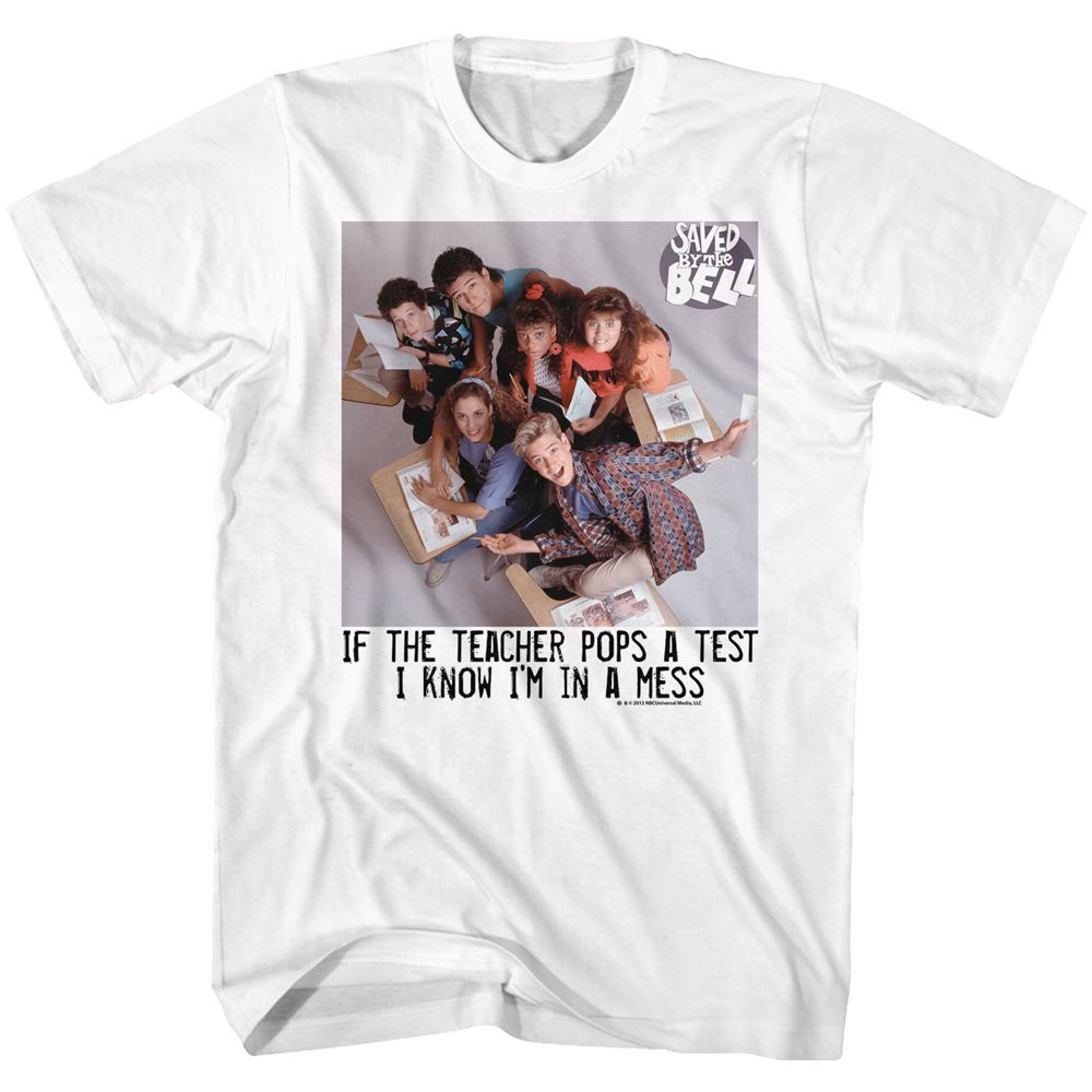Saved By The Bell - In A Mess - Short Sleeve - Adult - T-Shirt