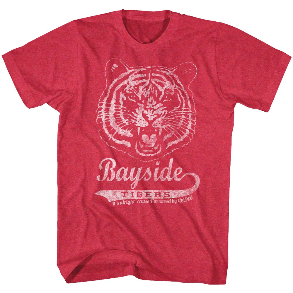 Saved By The Bell - Bayside Vintage - Short Sleeve - Heather - Adult - T-Shirt