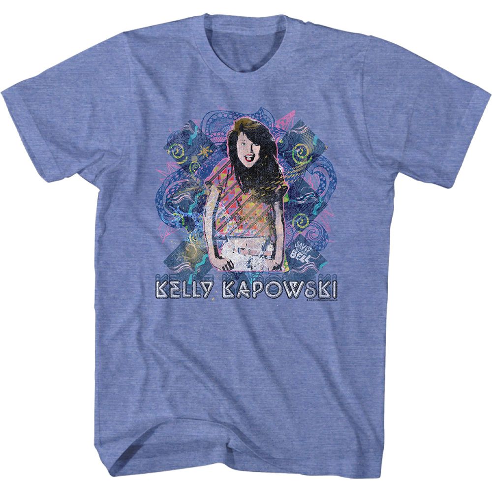 Saved By The Bell - Retro Kapowski - Short Sleeve - Heather - Adult - T-Shirt