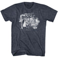 Saved By The Bell - White Print - Short Sleeve - Heather - Adult - T-Shirt