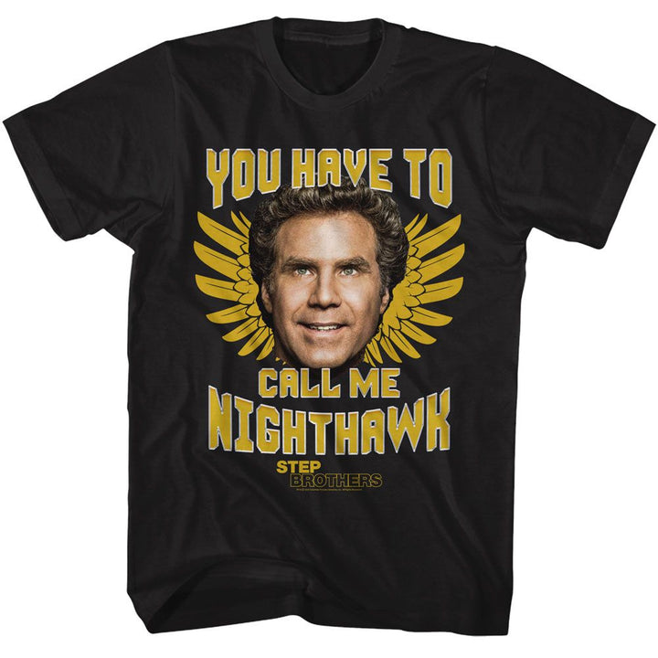 Step Brothers - Nighthawk - Licensed Adult Short Sleeve T-Shirt