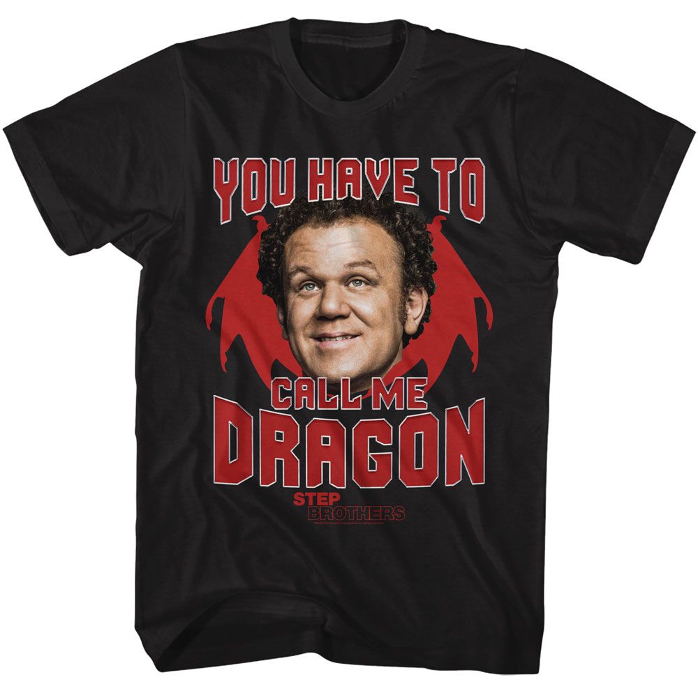Step Brothers - Dragon - Licensed Adult Short Sleeve T-Shirt