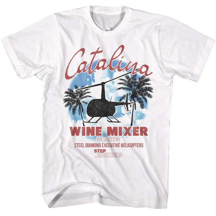 Step Brothers - Catalina Wine Mixer - Licensed Adult Short Sleeve T-Shirt