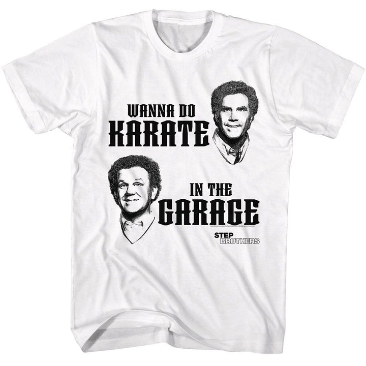 Step Brothers - Wanna Do Karate - Licensed Adult Short Sleeve T-Shirt