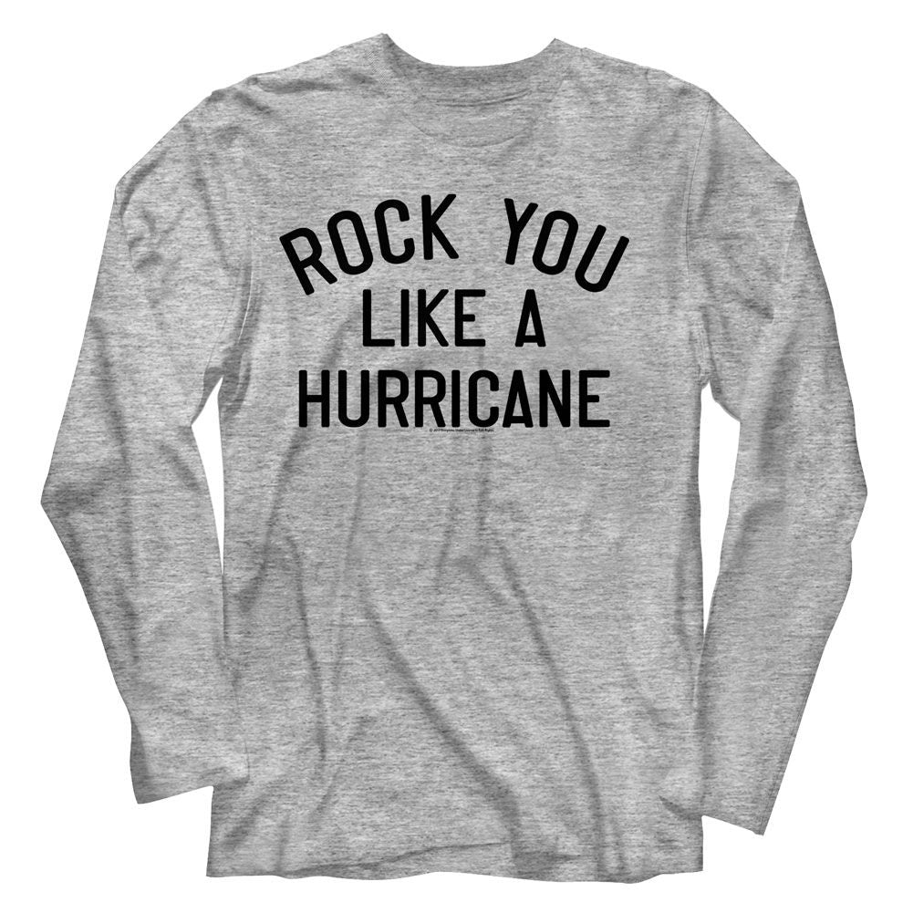 Scorpions - Rock You Like A Hurricane - Long Sleeve - Heather - Adult - T-Shirt
